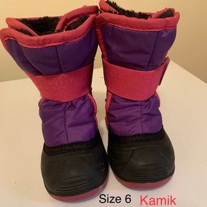 Kids Kamik boot
